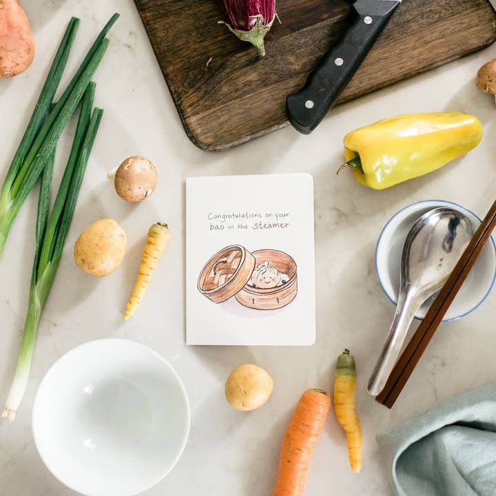 Gotamago - Vente Cartes bébé - Bébé Bao - Carte pour futurs parents1