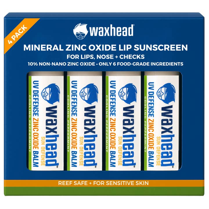 Zinc Oxide Lip Balm for wholesale by Waxhead Sun Defense