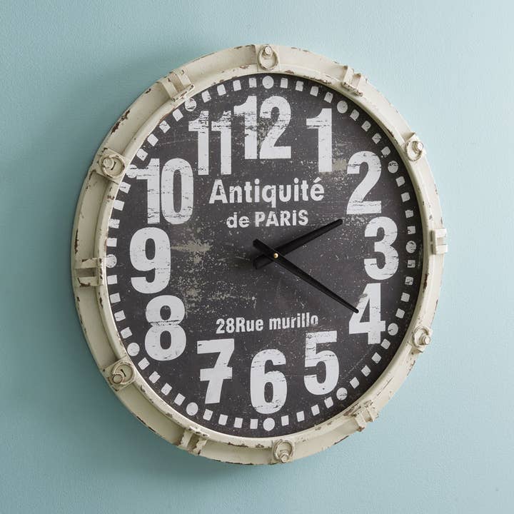 CTW Home Collection - Wholesale Wall Clock - Antiquite De Paris Wall Clock2