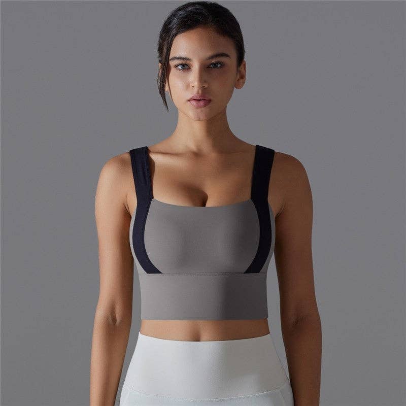 FurDecoration - Wholesale Sports Bra - Women's - Double-Sided Tight-Fitting Backless Sports Bra1
