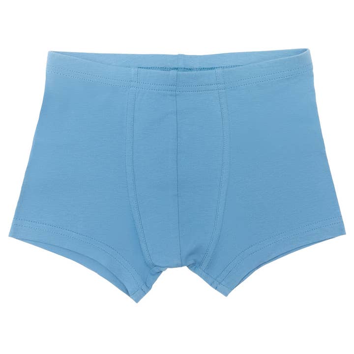 4141 BU | Jungen Retroshorts - Denimblau for wholesale by Leela Cotton