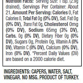 Delallo - Wholesale Pickled Vegetables - Capote Capers1