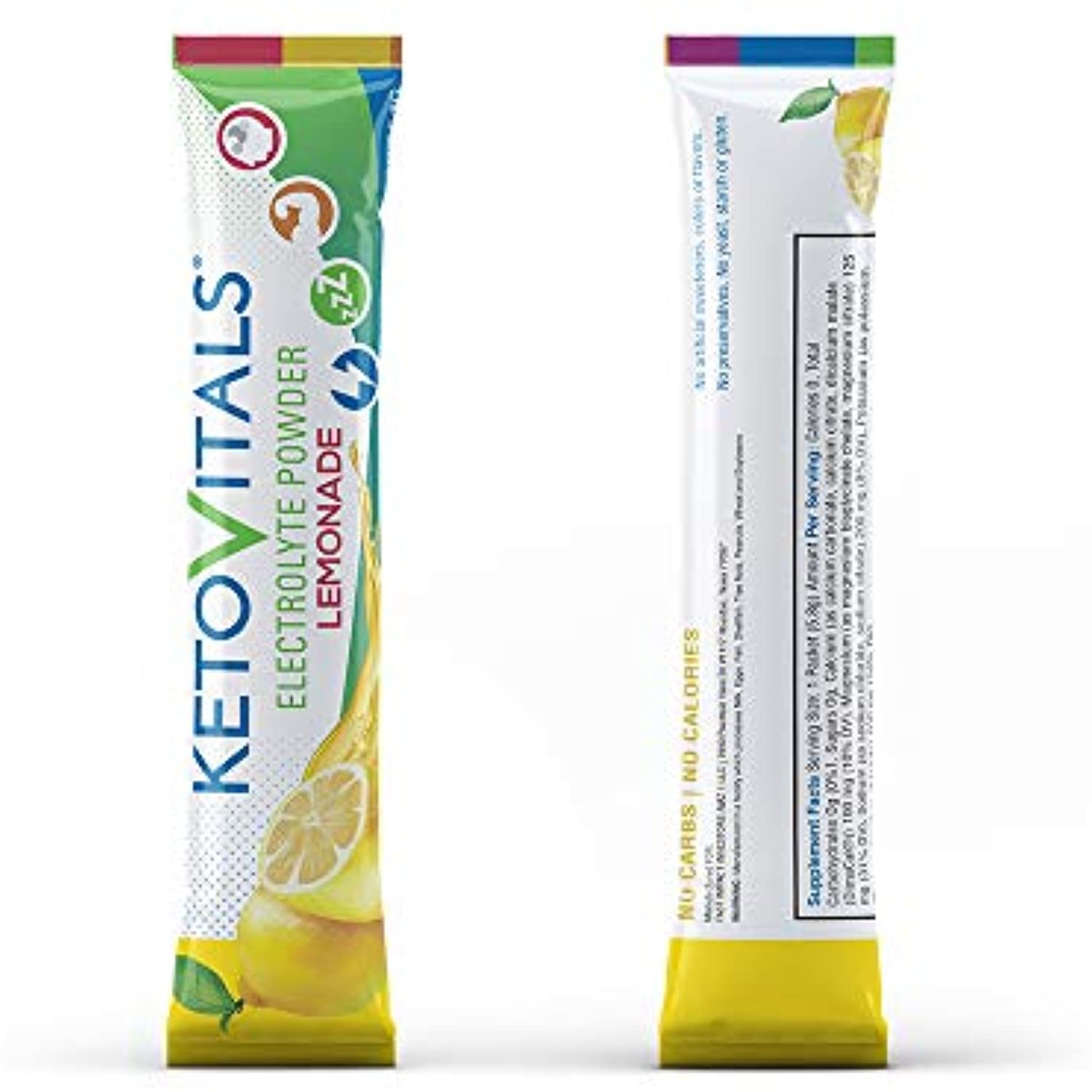 Keto Vitals – wholesale Powdered health drink – KetoVitals Original Electrolyte Powder Stick Packs - Lemonade Flavor, 15Ct.1