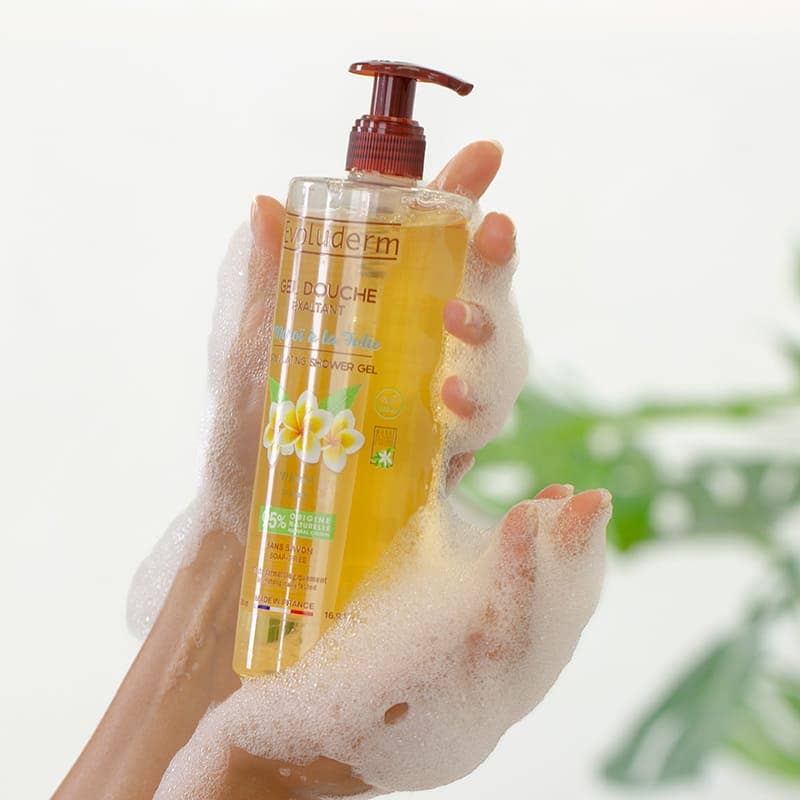 Evoluderm - Wholesale Body Wash/Shower Gel - Discovery offer: 4 Shower Gels + 1 Free Shower Flower1
