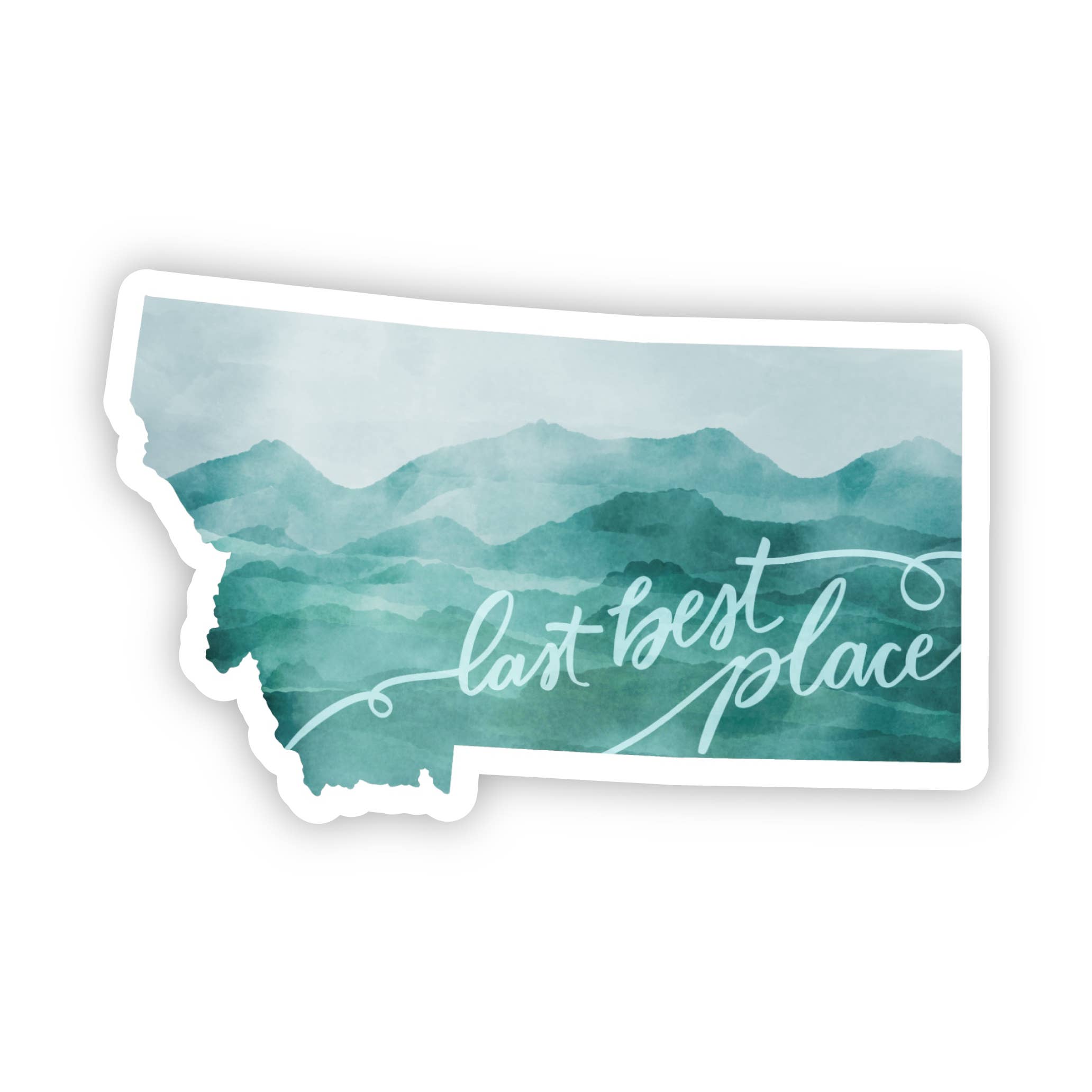 Creatively Leanne - Wholesale Sticker - Last Best Place | Montana Sticker