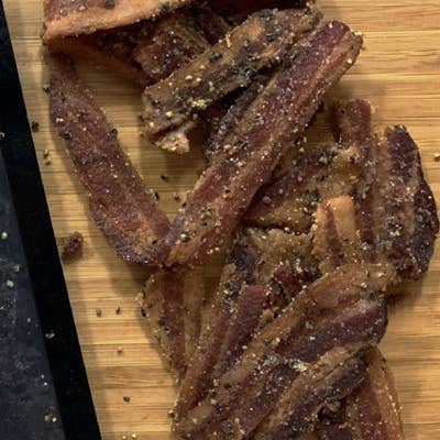 Trading Post Jerky - Wholesale Jerky - Applewood Smoke Style Bacon Jerky (Gluten Free)