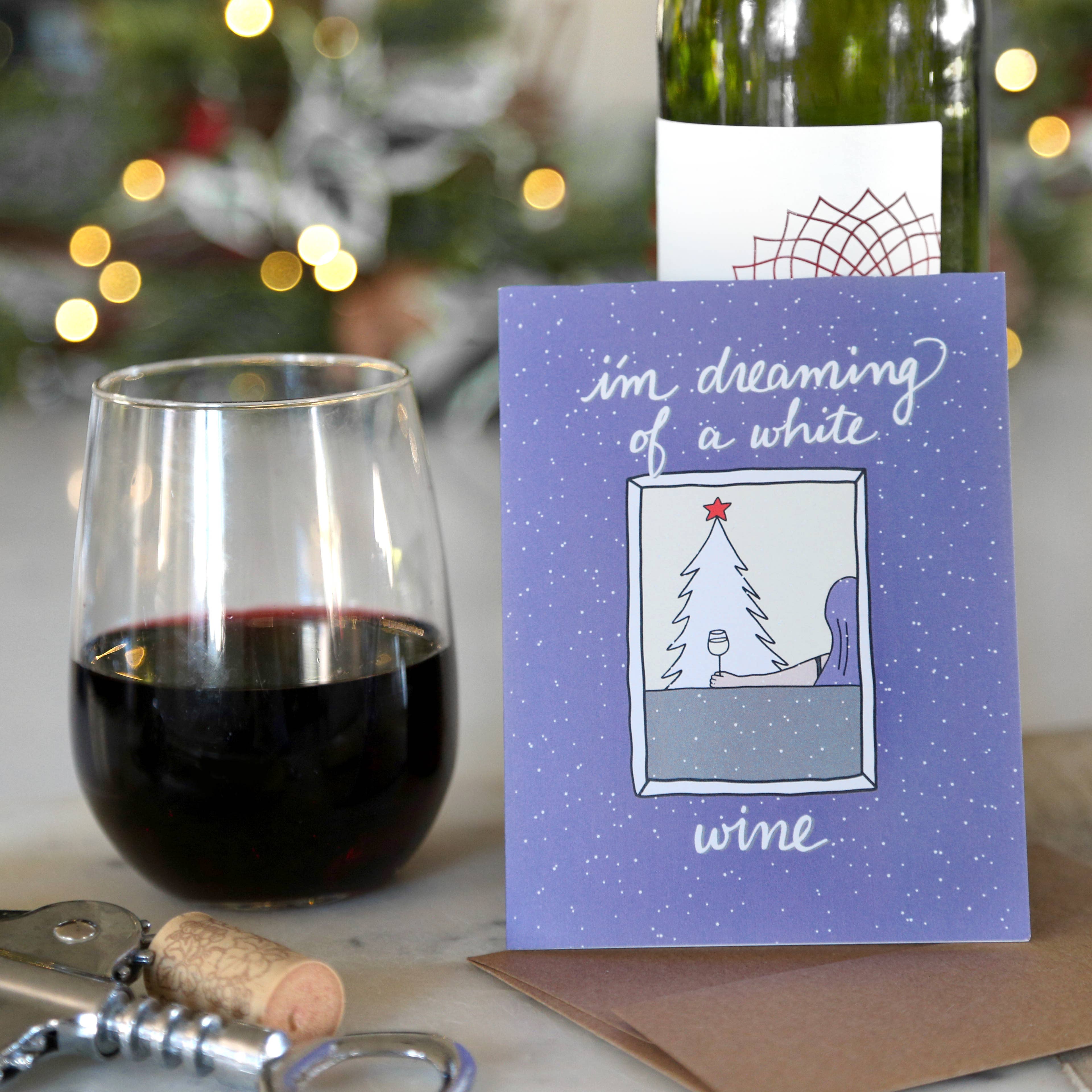 Unblushing - Wholesale Christmas Card - Unique Original Non-Traditional Holiday Christmas Card1