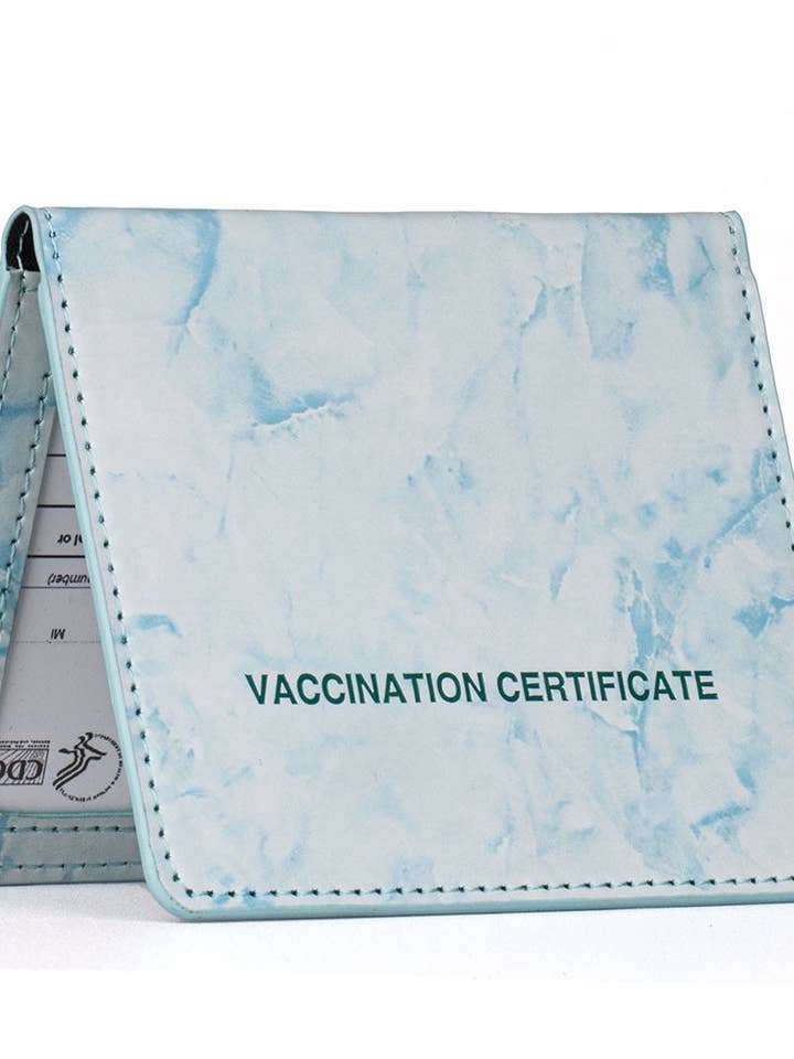 Marbling Vaccine Card Holder HB1590 for wholesale by Ole