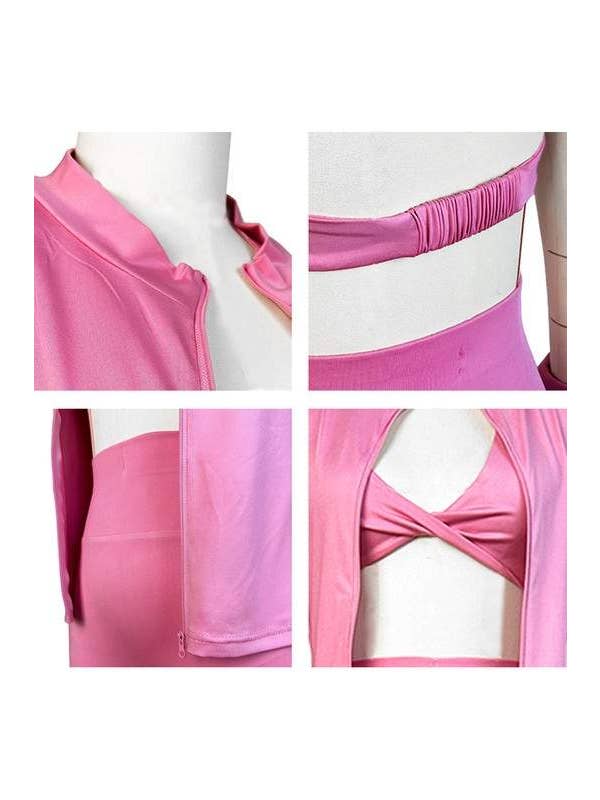 Queen Fashion - Wholesale Top & Pant Set (NOT Loungewear) - Women's - 3 Piece Women'S Outfit Set Halter Crop Top Pants Set9