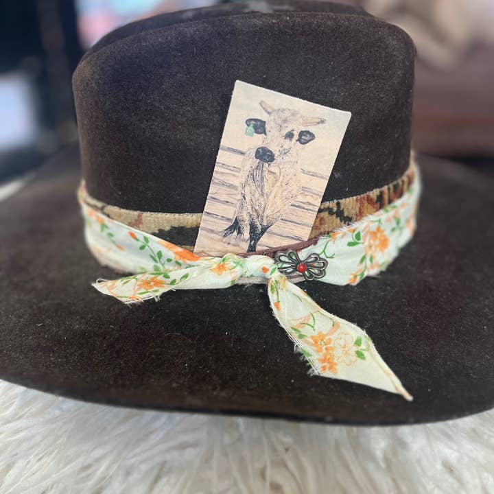 DOLLY ESTELLE - Wholesale Hat Accessory - Women's - Leather Hat Card - Caddyshack