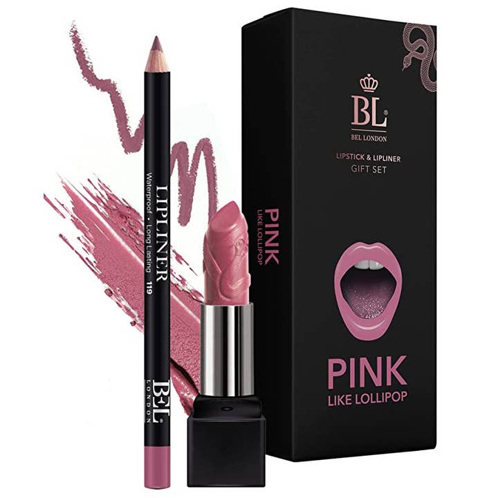 Eveline Cosmetics - Wholesale Lipstick Set - BEL London Color Matched Lip Liner & Lipstick Set3