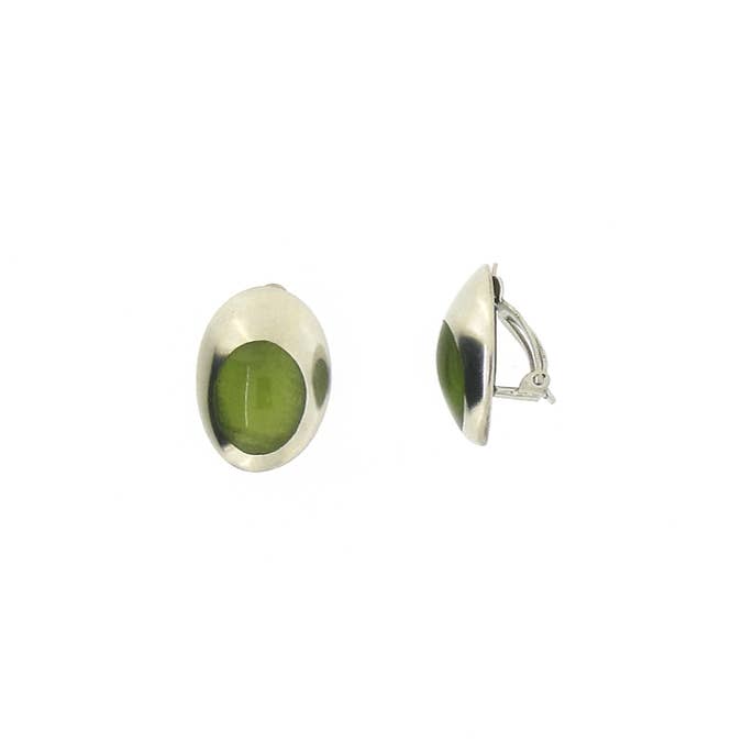 earring in shell in resin for wholesale by Culture Mix