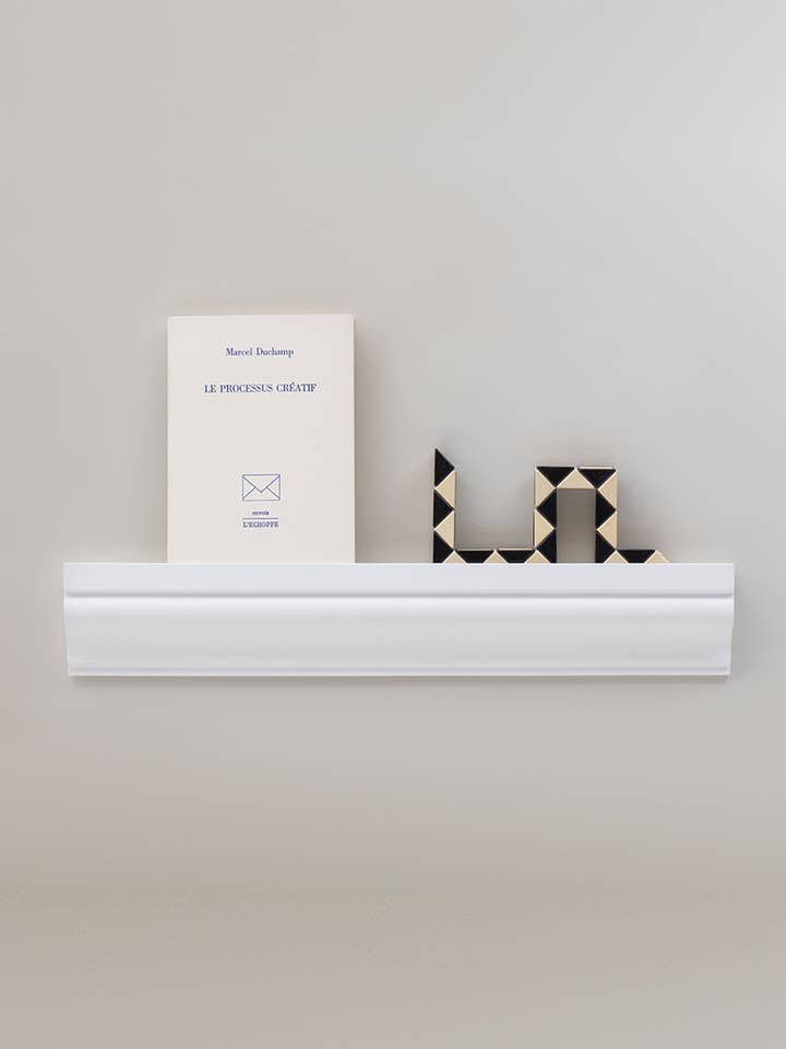 Mensola Haussmann bianco opaco per la vendita all'ingrosso da parte di DÉJÀ-VU