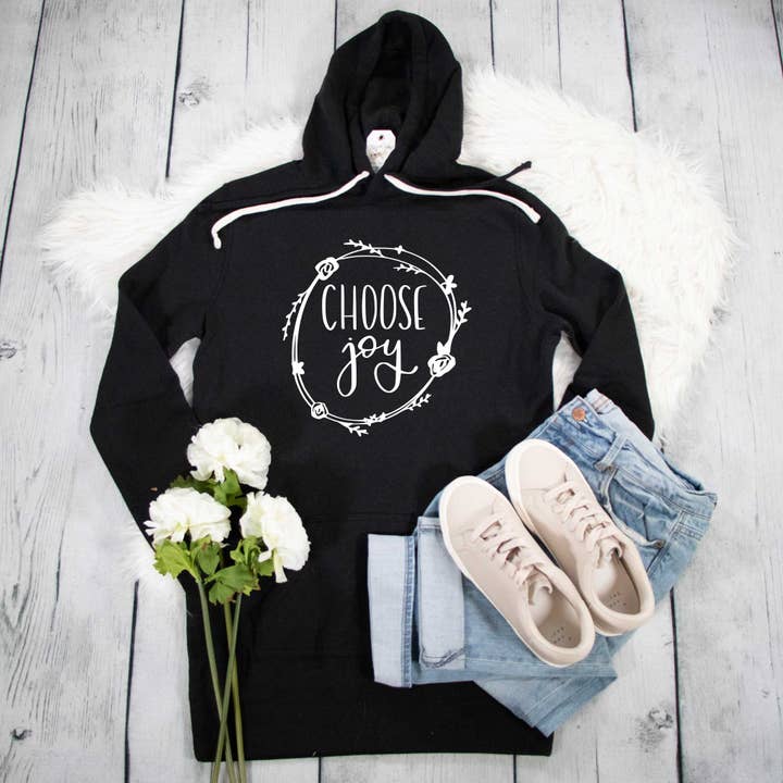 Choose Joy Tunic Sweatshirt for wholesale by EllyandGrace