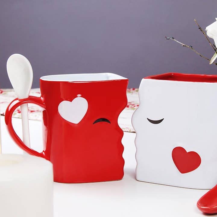 VIGOR - Wholesale Coffee Mug - Kissing Coffee Mugs Gift Set with Gift Box4