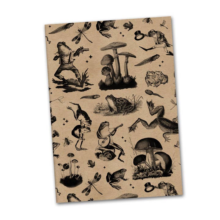 BoyPilot Goods - Wholesale Notebook - Frog Friends Notebook1