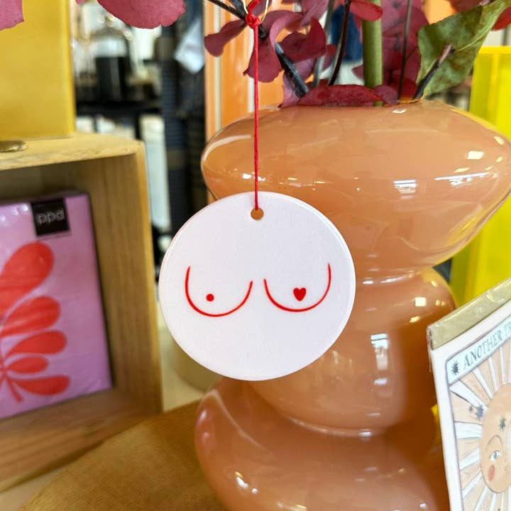 coopz - Wholesale Ornament - Ceramic Pendant Bosom Friend Round