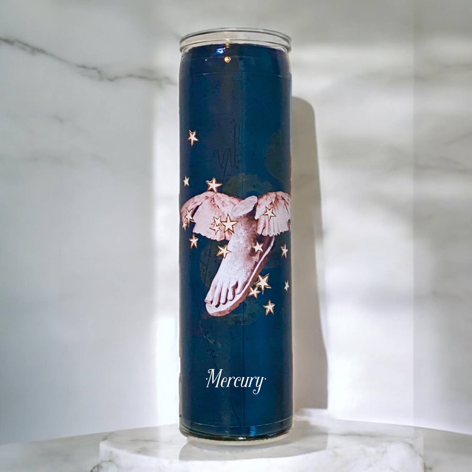 Snakes for Hair – wholesale Votive candle – "Mercury" Soy Ritual Candle0