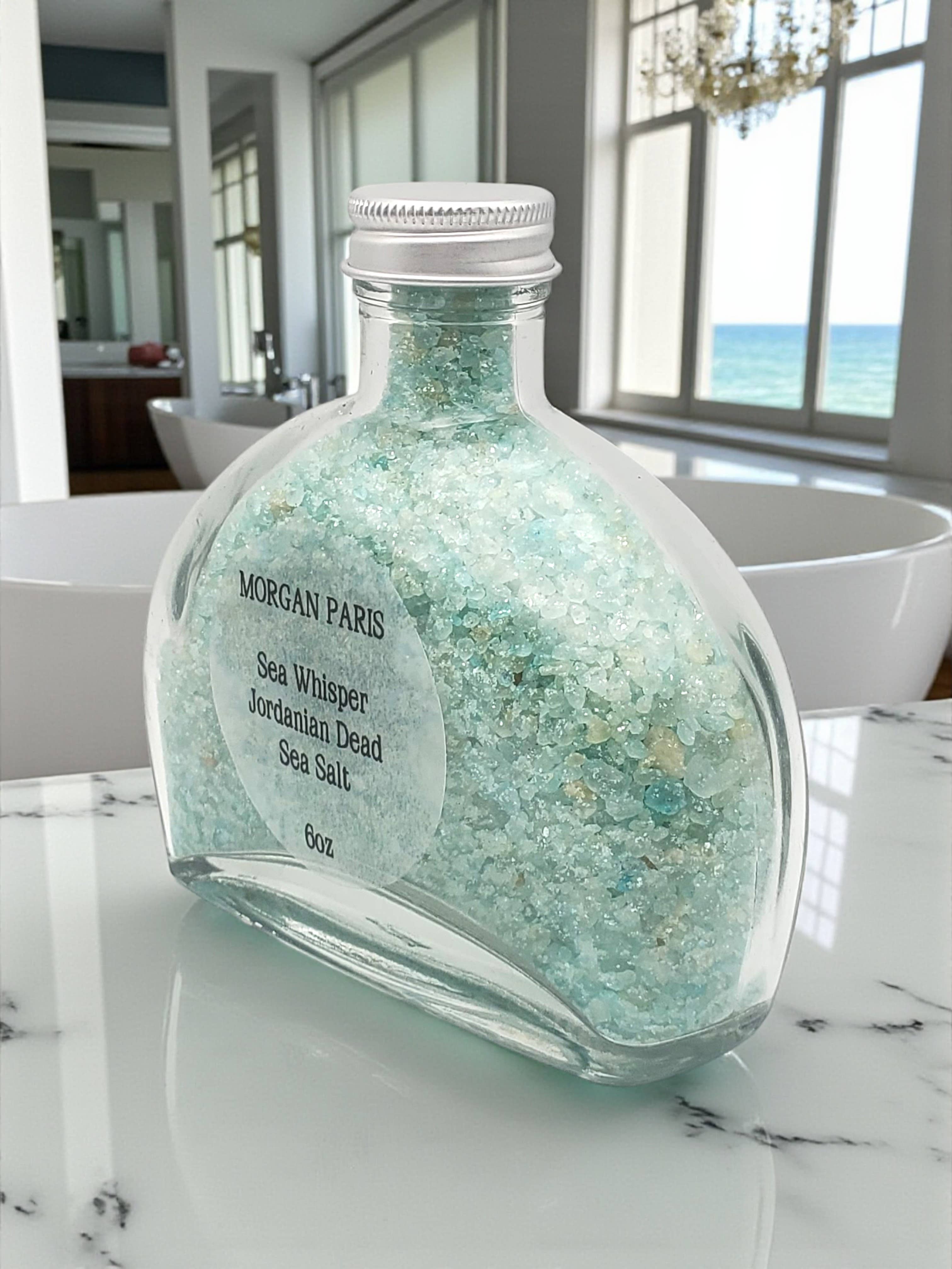 Morgan Paris Skin Boutique - Wholesale Bath Salts - Sea Whisper Jordanian Dead Sea Salt 6oz2
