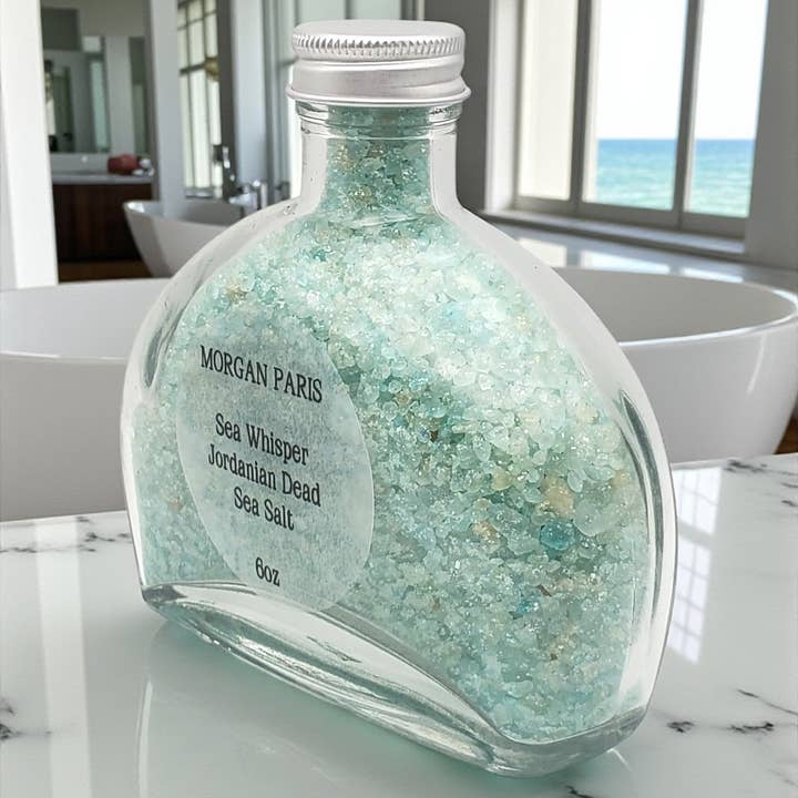Morgan Paris Skin Boutique - Wholesale Bath Salts - Sea Whisper Jordanian Dead Sea Salt 6oz2