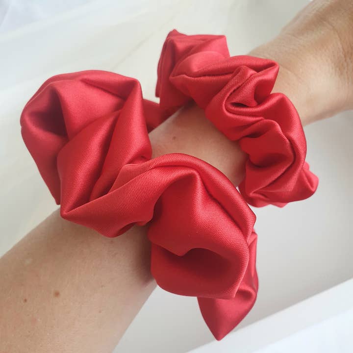 MlleChouChou - Wholesale Scrunchie - Women's - Maxi Satin Wedding Scrunchie6
