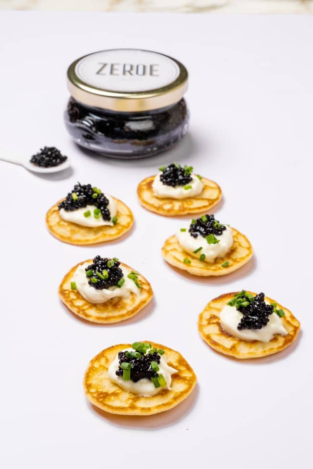 Zeroe Caviar - Wholesale Shelf Stable Prepared Meal - Sustainable Premium Plant-Based/Vegan/Kosher Cert. Caviar5