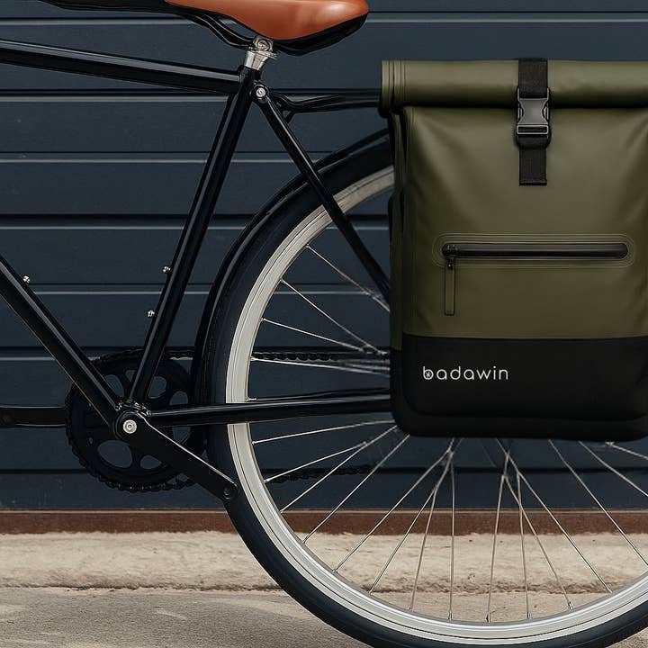 Anna 2-in-1 27L green bike backpack for wholesale by BADAWIN