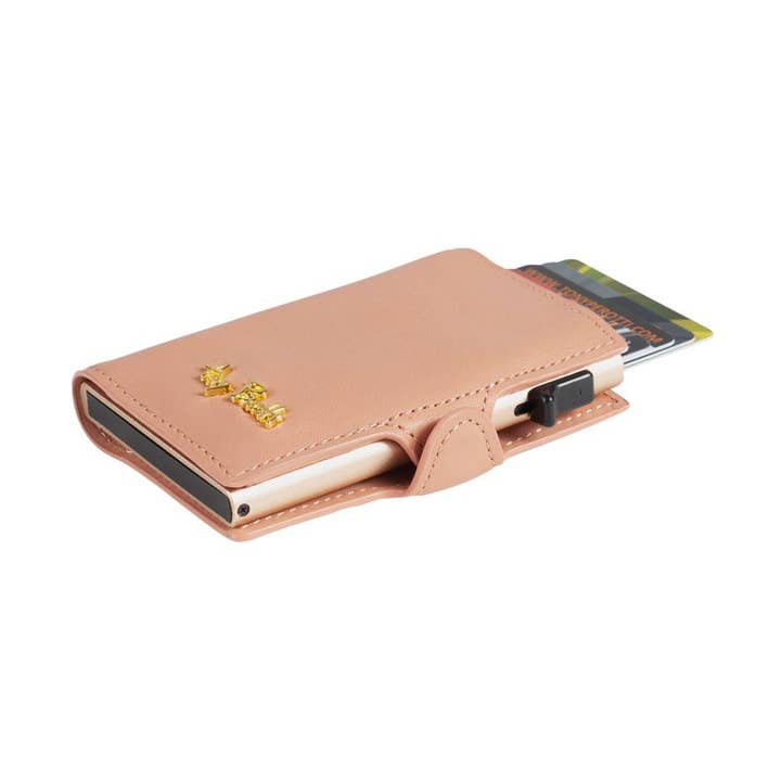 Women's Furbo card holder with paper money pocket for wholesale by Tony Perotti