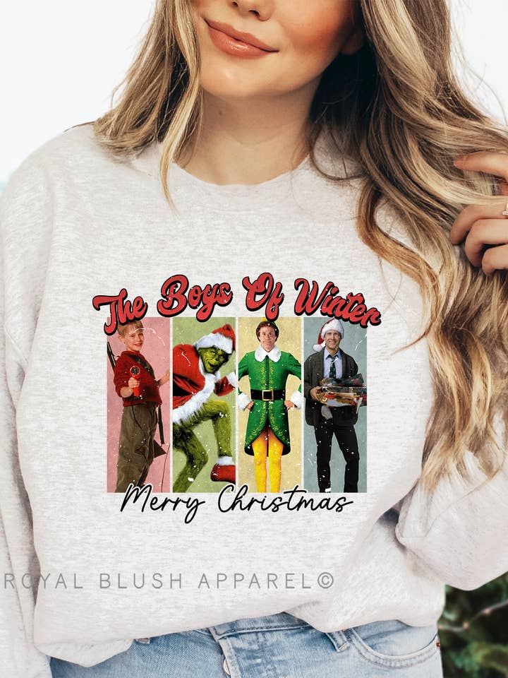 Trasferimento a colori The Boys Of Winter per la vendita all'ingrosso da parte di RBA Transfers