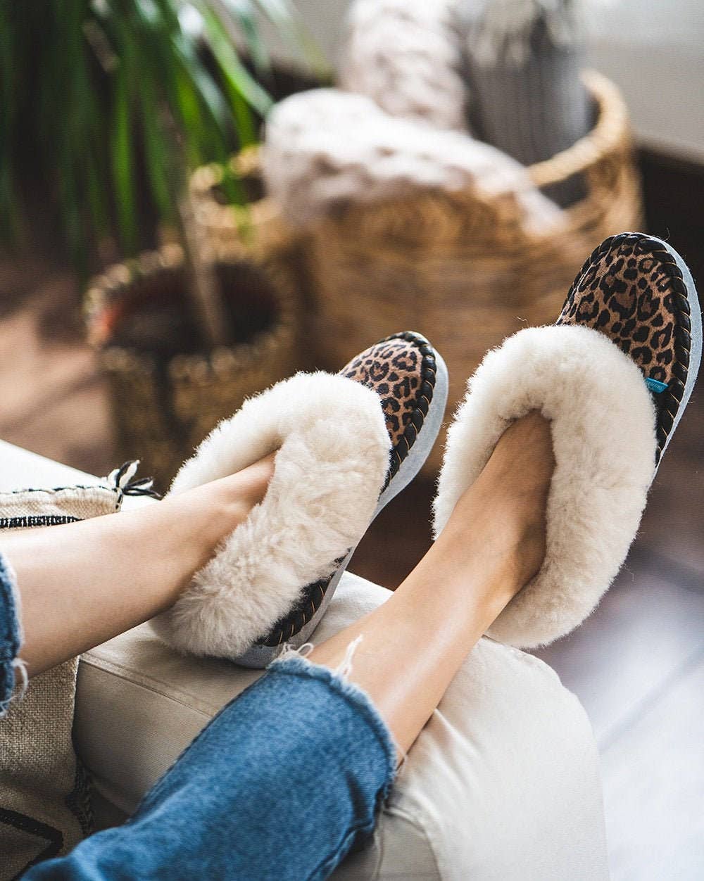 Sheepers - Venta al por mayor Zapatillas para casa - Mujer - Las zapatillas Leopard Sheepers0