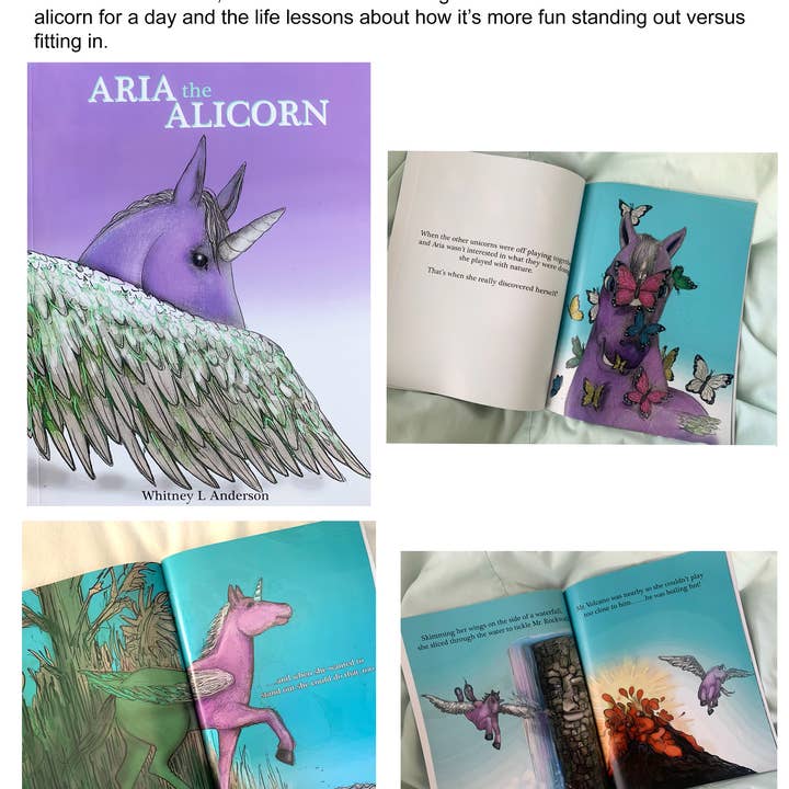 Whitney L. Anderson - Wholesale Early Reader Book (6-8) - Aria the Alicorn1
