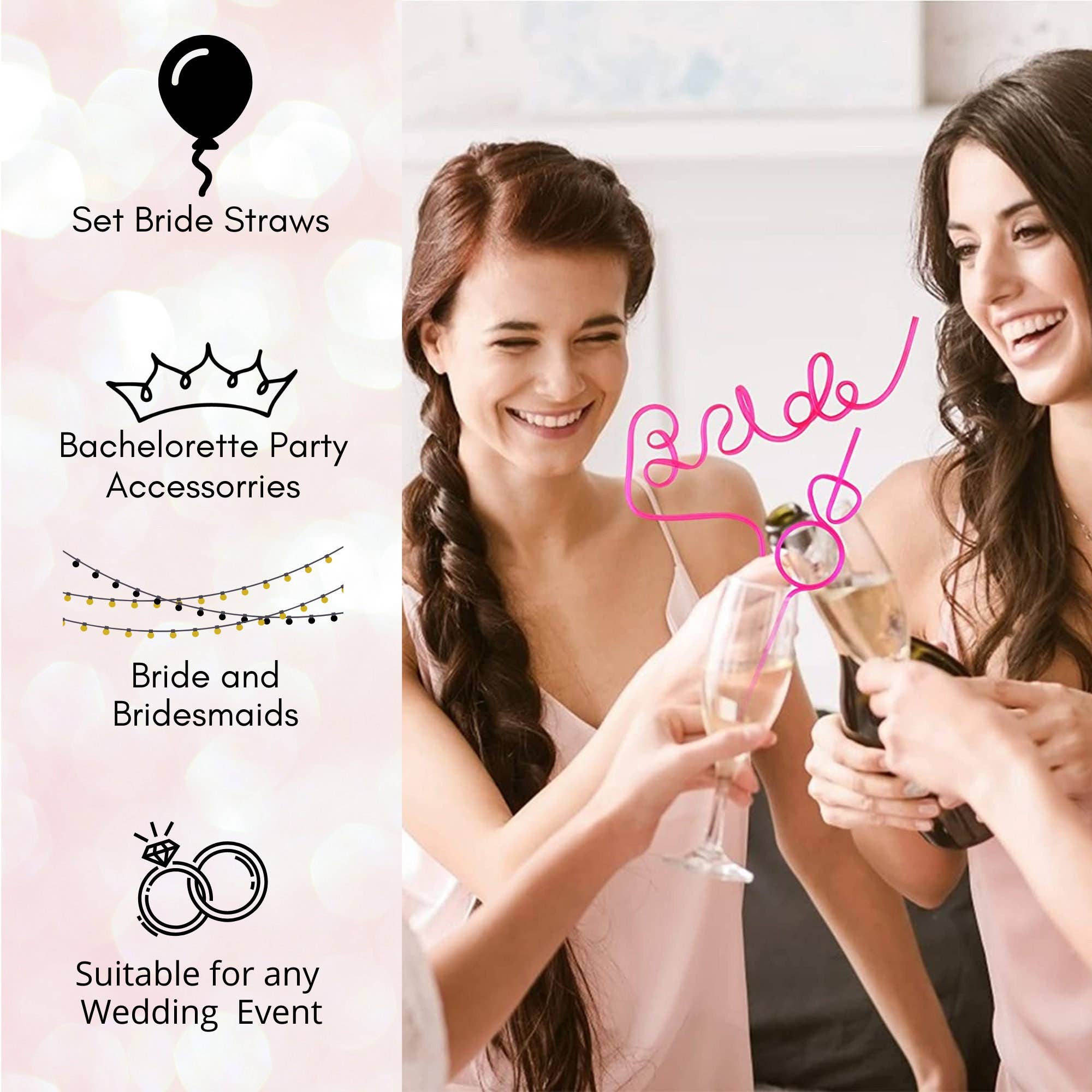 THE INTIMATE SUITE – wholesale Drinking straw – Bachelorette Straws|Bachelorette Party Decorations9