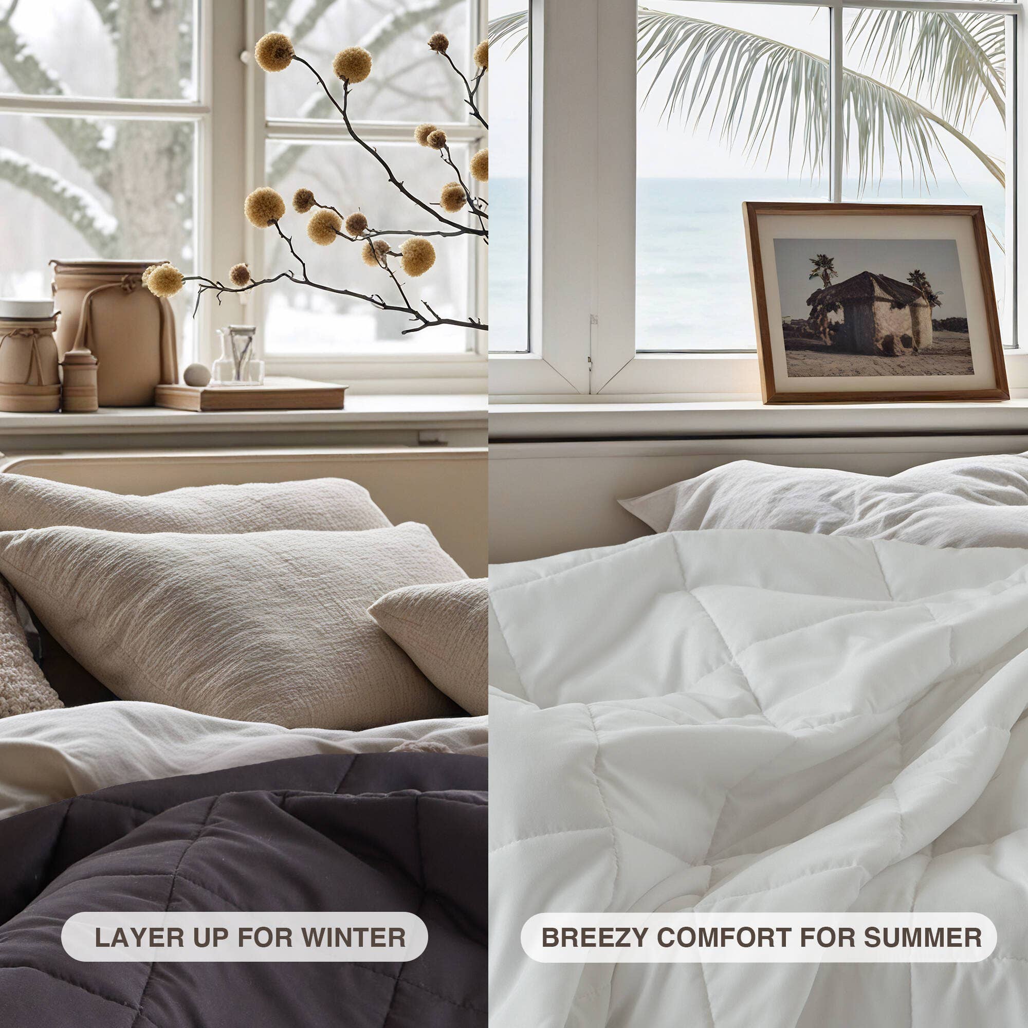 Olliix - Wholesale Bedding Blanket - All-Season Down Alternative Bedding Blanket, White11