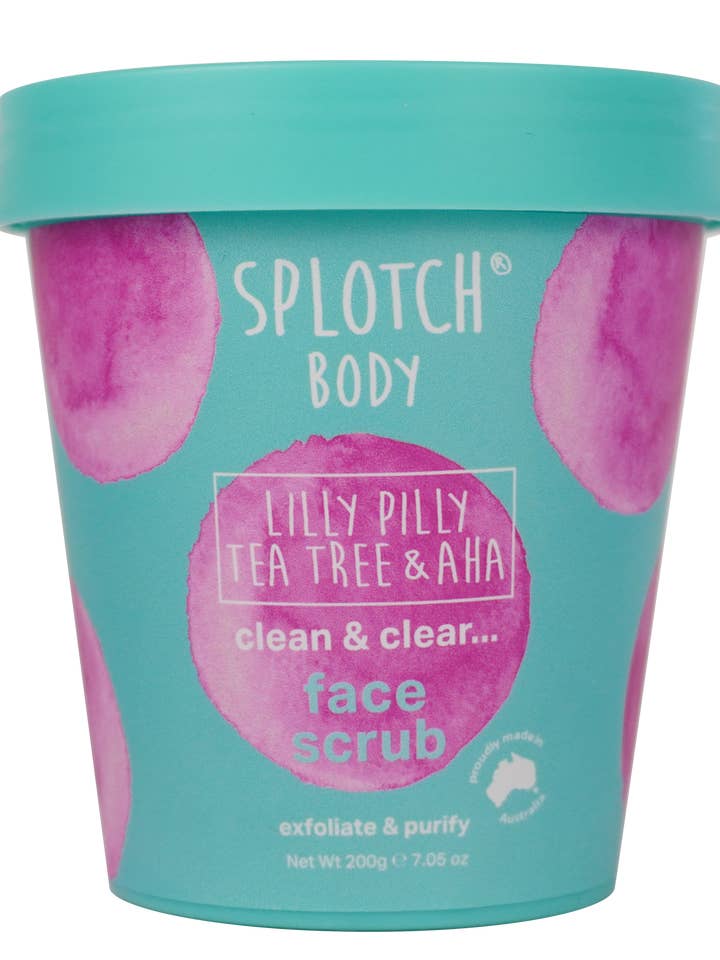 Lilly Pilly, Tea Tree & AHA Rengör & Klar…Ansiktsskrubb för wholesale av Cognescenti Pty Ltd