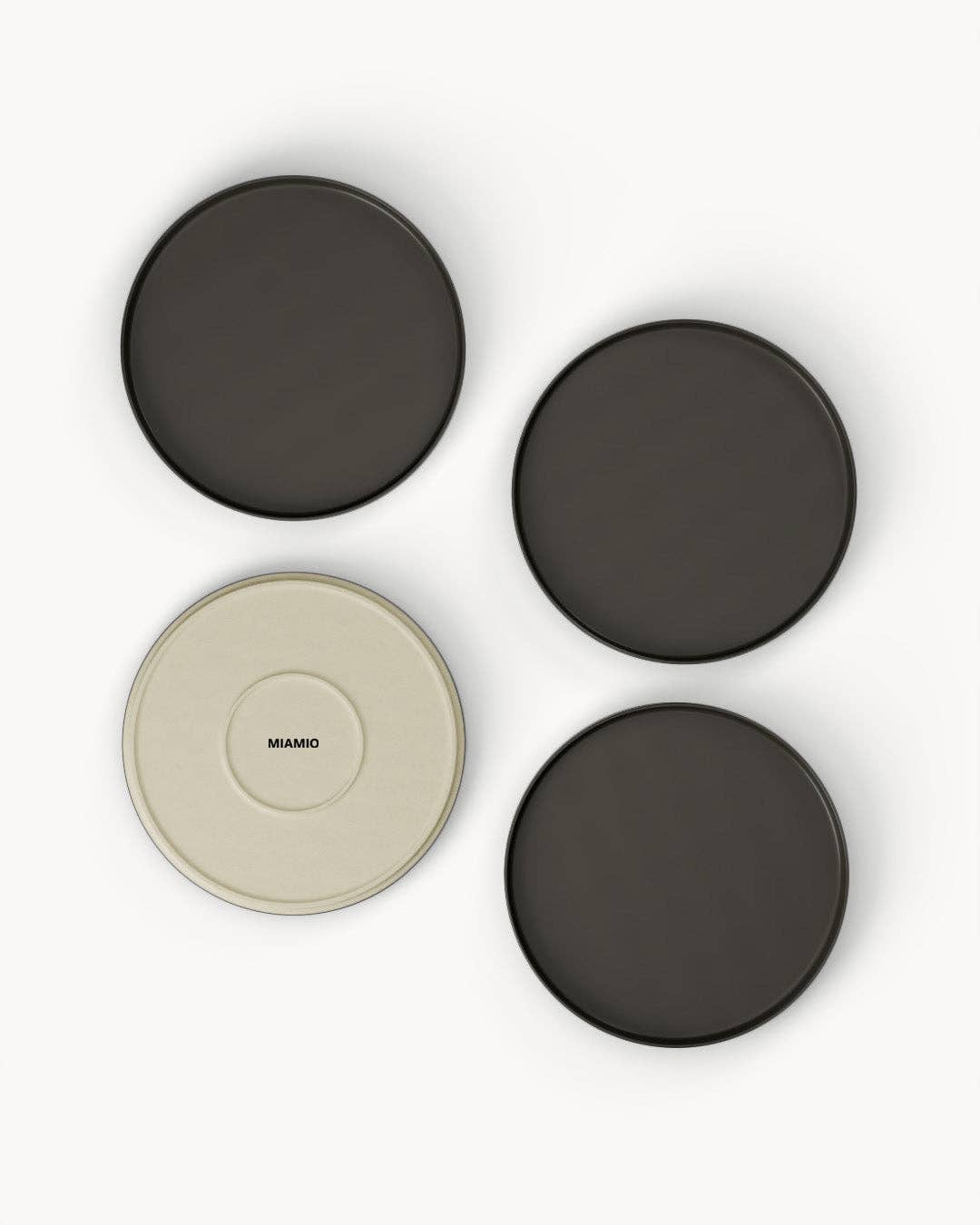 MIAMIO - Wholesale Dinner Plate - Sierra Plate Set of 4, 21-26 cm5