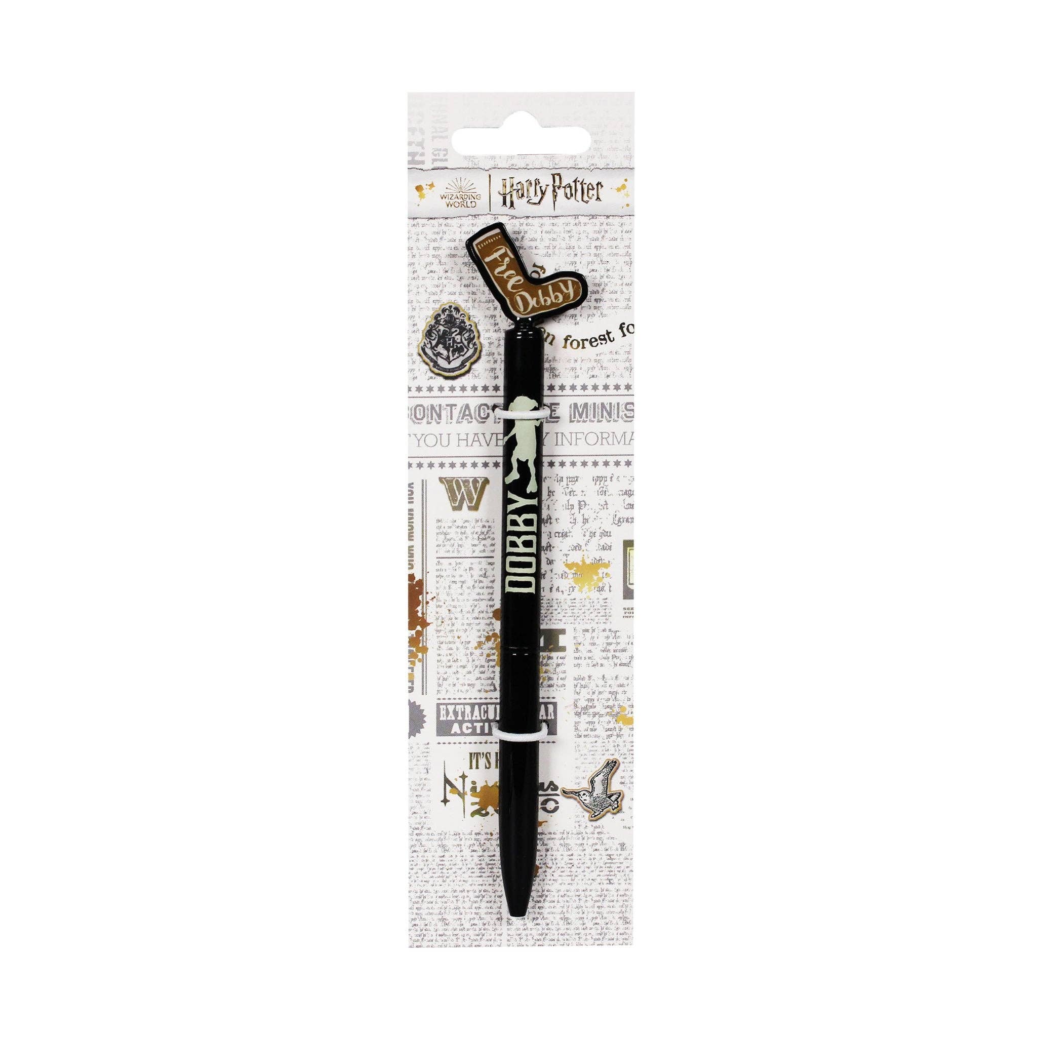 Half Moon Bay - Vente Stylos - Stylo métal 2D avec décor Harry Potter (Dobby)2