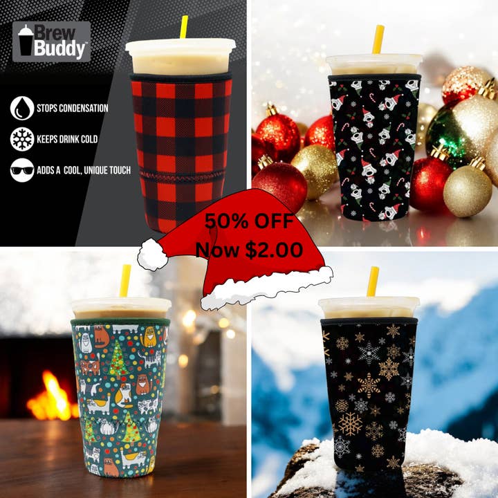 Seriously Shea - Wholesale Drink Huggers & Koozies - 50% OFF SUPERSALE | ICED DRINK SLEEVES *retired patterns