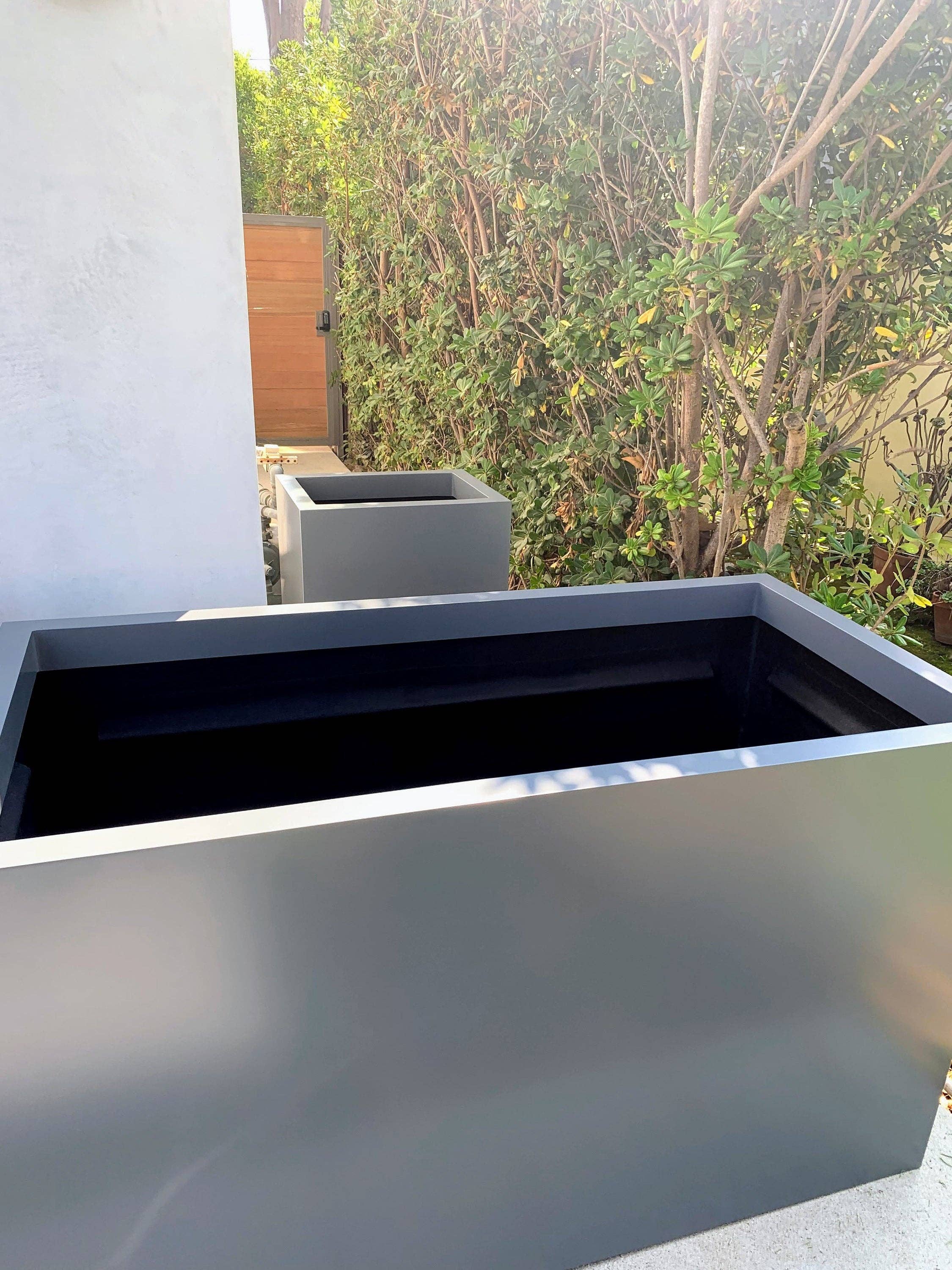 Tikal Composite Designs - Wholesale Planter box - Rectangular Fiberglass Planters7