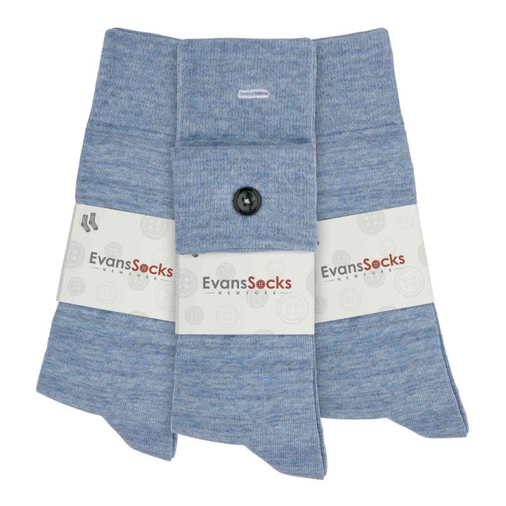 Empire Blue Dress Sock Value Pack for wholesale by EvansSocks