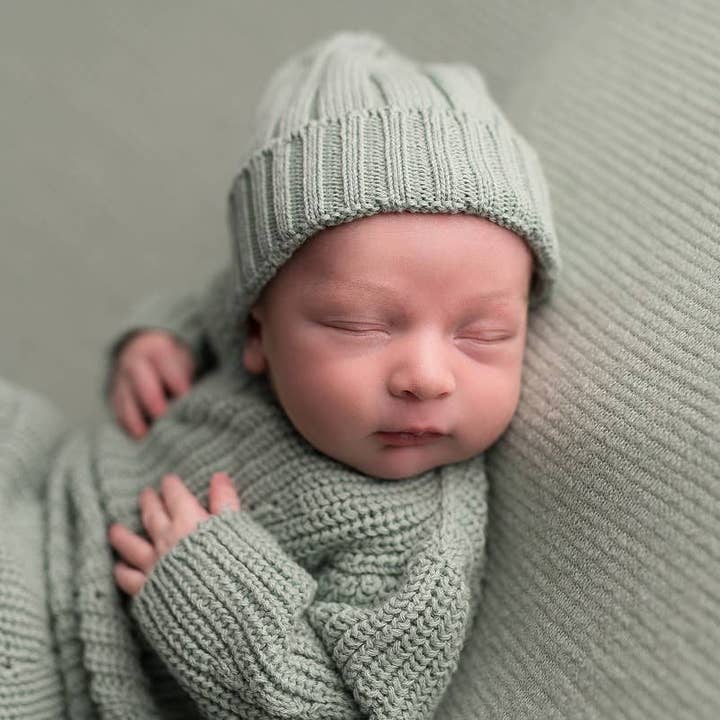 Cozy Kidz - Wholesale Newborn/Knit Hat - Baby - Mint Hut0
