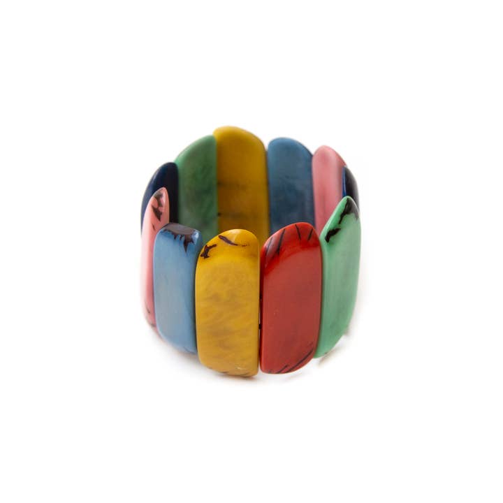 Organic Tagua Jewelry - Wholesale Bangle Bracelet - Pisa Bracelet2