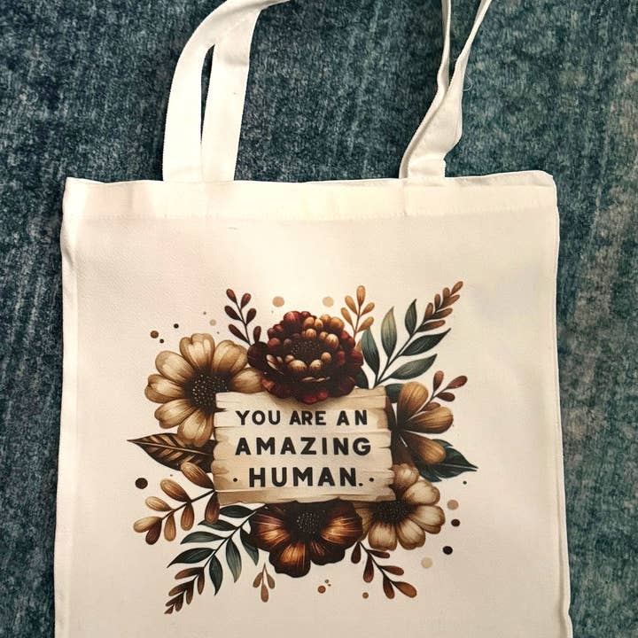 Sac fourre-tout réutilisable « You Are Amazing », sac à provisions pour la vente par Shades Jewelry & Gifts