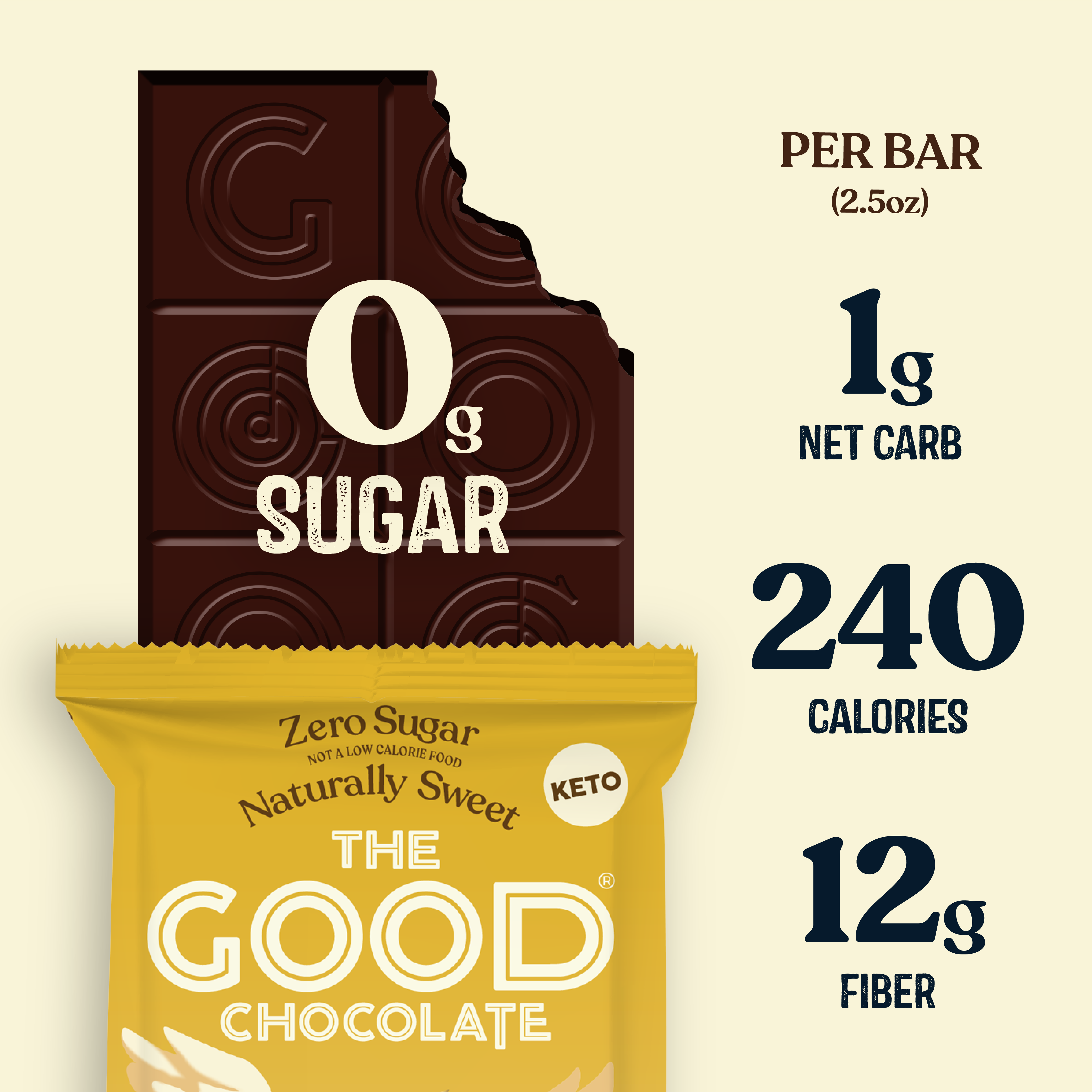 The Good Chocolate – Barra de chocolate por atacado – Barra de chocolate com gengibre/ 2,5 oz1
