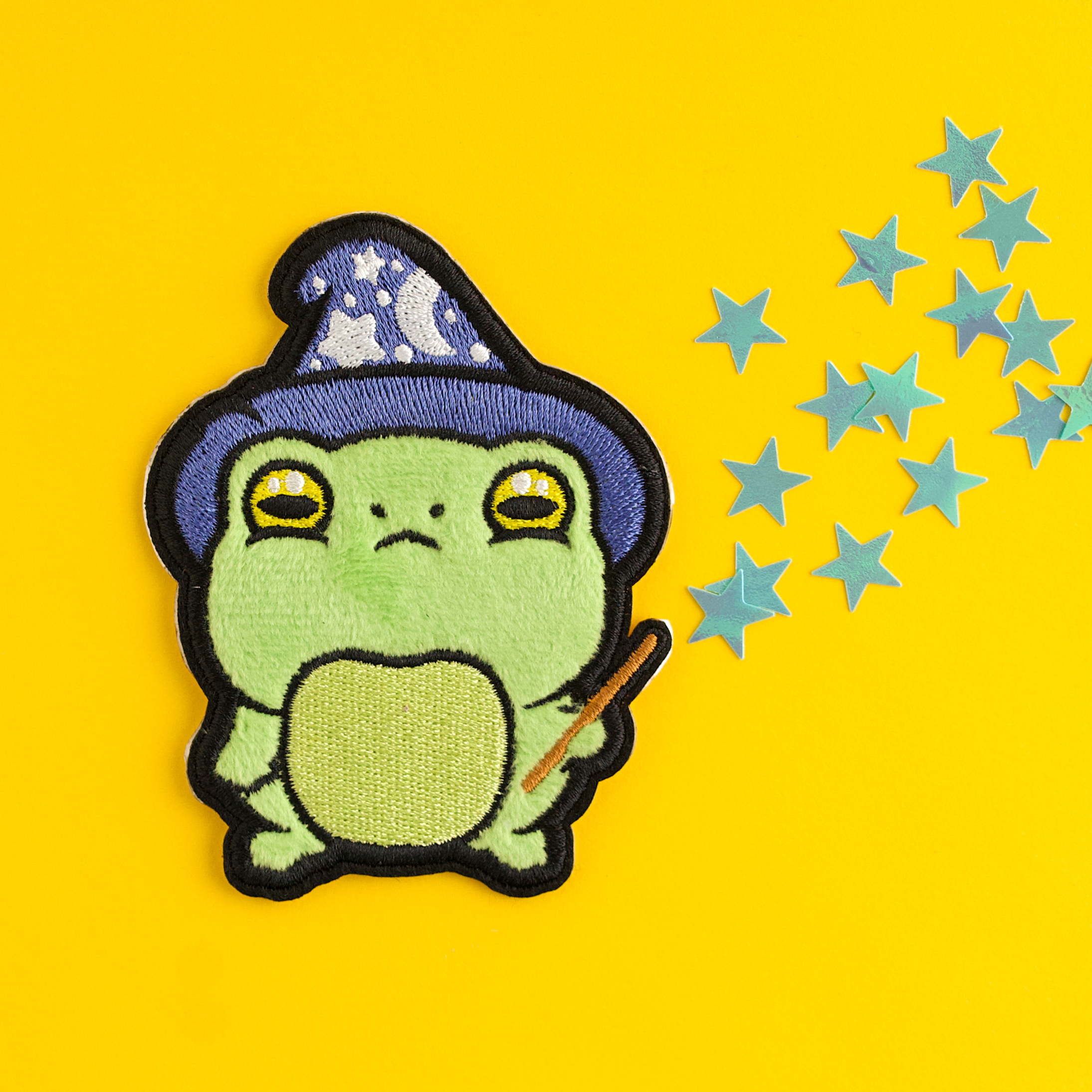 LuxCups Creative – wholesale Patch – Frog Magic Fuzzy Patch5
