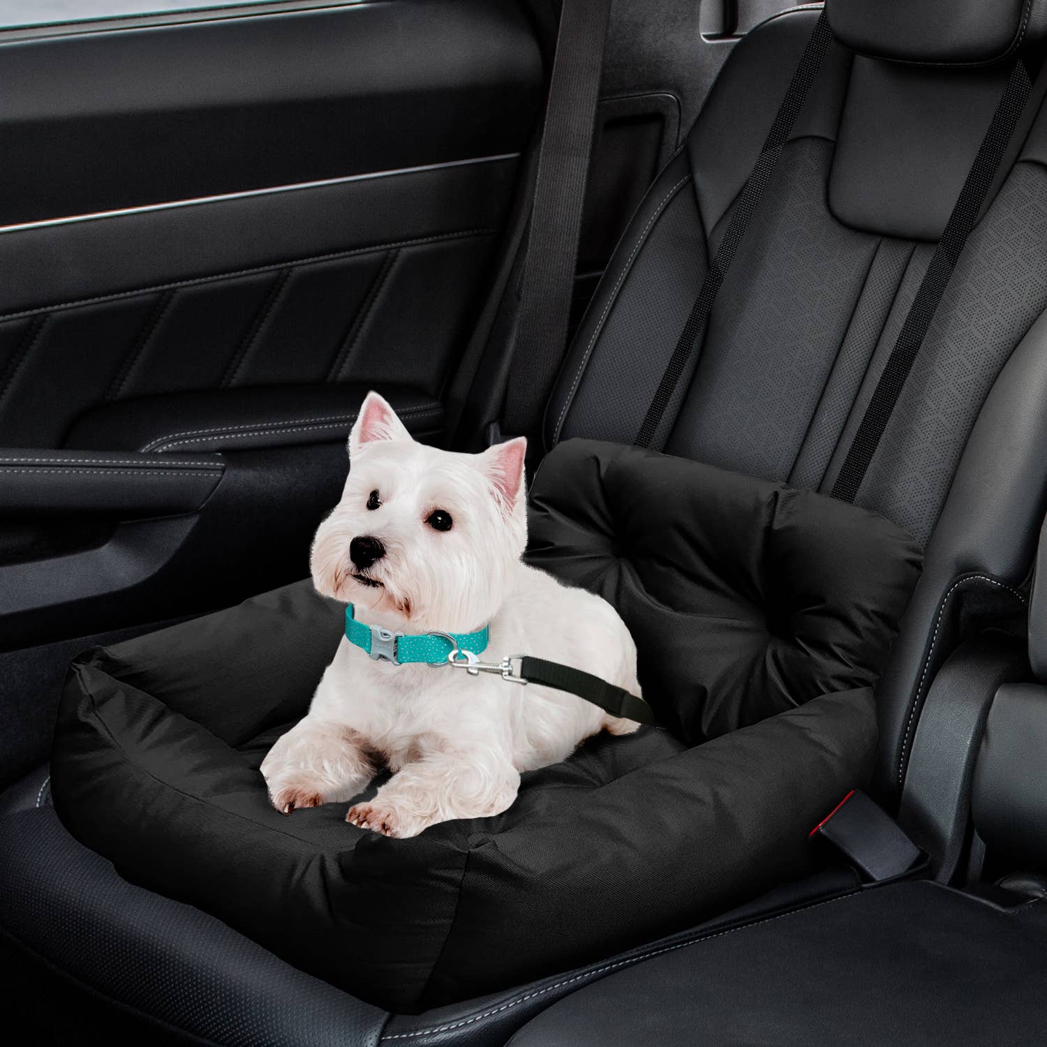 Precious Tails - Wholesale Pet Bed - Dog - Precious Tails Seat Belt Compatible Travel Pet Bed18