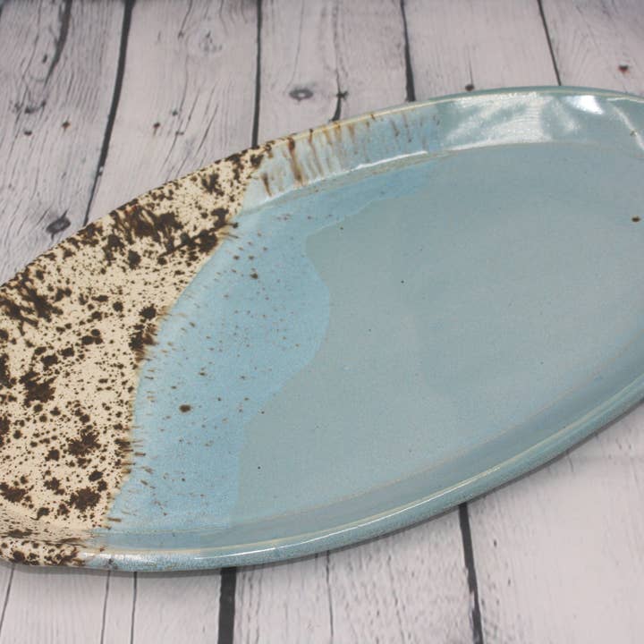 Stoney Ridge Pottery - Wholesale Platter - Winter Wood Platter1
