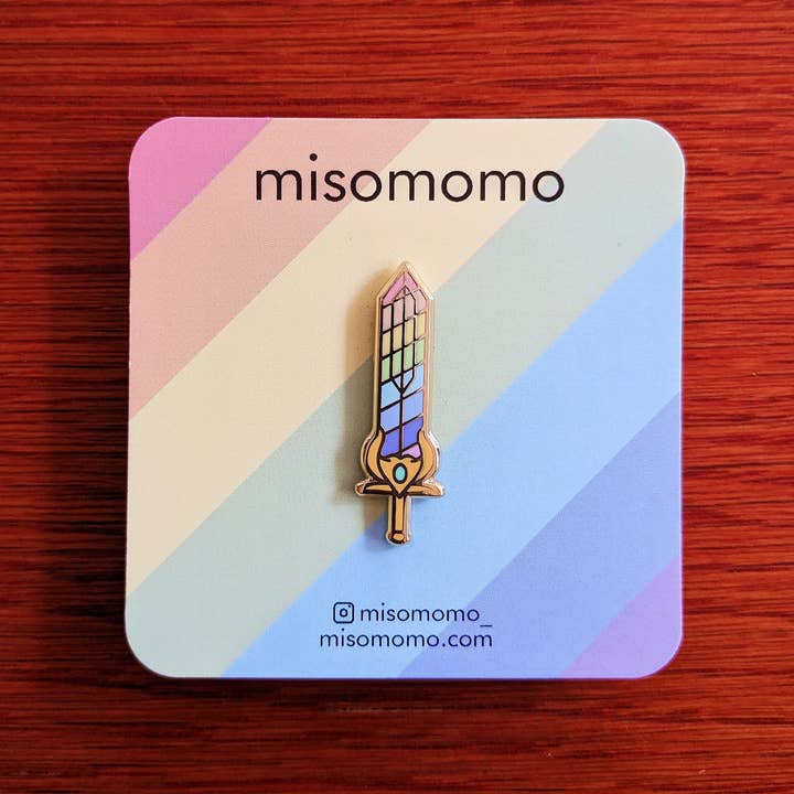 misomomo - Wholesale Lapel pin/button - She-Ra Sword Pride Pin1
