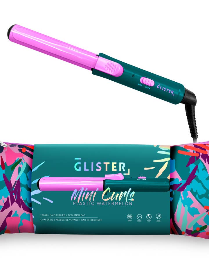 Glister Mini Curls Travel Clip Hair Curler + Designer Pouch and other Purchase Wholesale tic toc. Free Returns & Net 60 Terms on Faire trending on Faire.