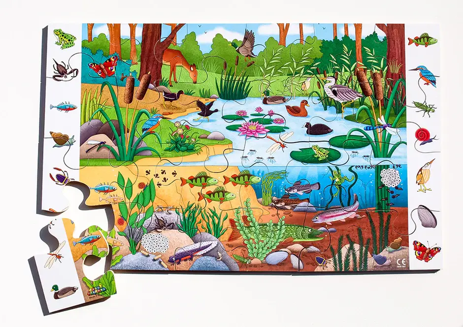 Just Jigsaws – wholesale Puzzle – Child – Discovery Pond - JJ4840