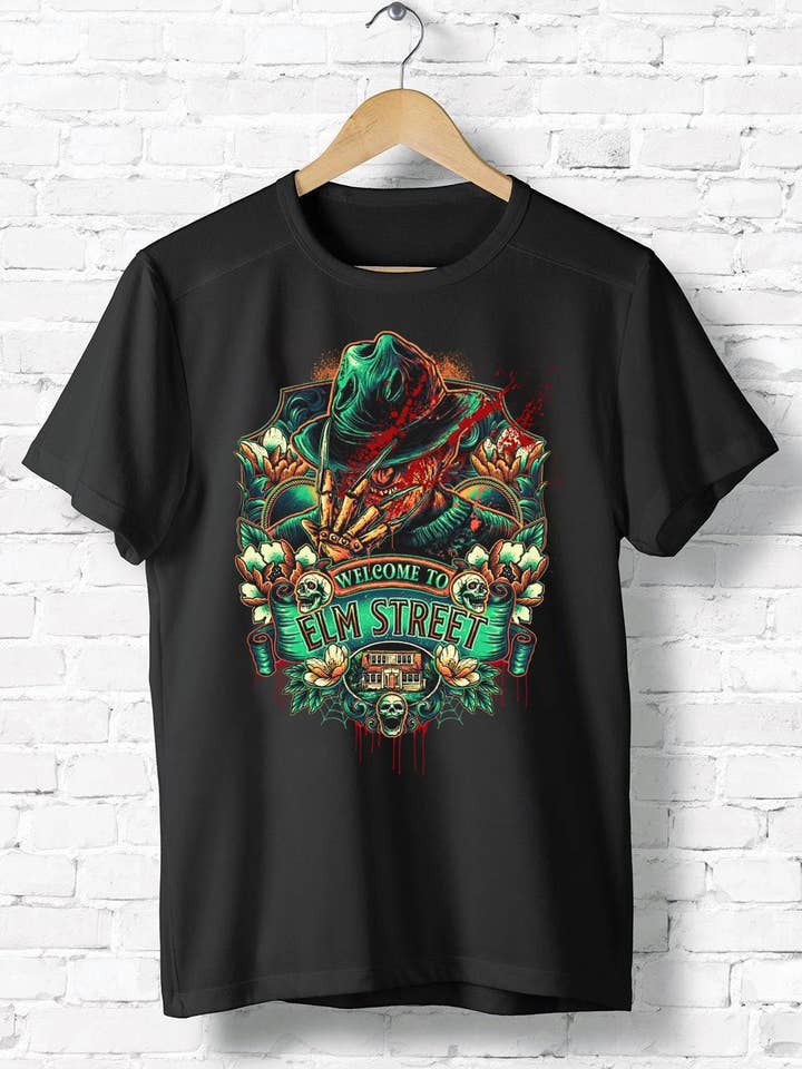 Welcome to Elm Street Freddy Krueger Shirt, Halloween Shirt for wholesale by iBuyCanvas